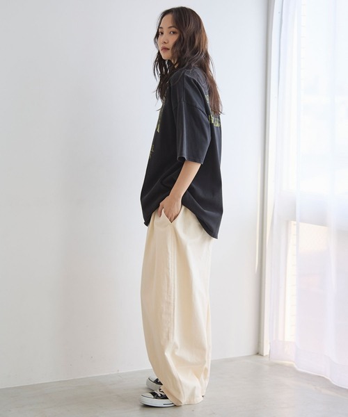 PBLIM（ページボーイリム）の「《UNISEX》ボリュームコットンパンツ（その他パンツ・レディース・クリーム/グリーン系その他/ブラウン系その他・LARGE/MEDIUM）」の7枚目の写真