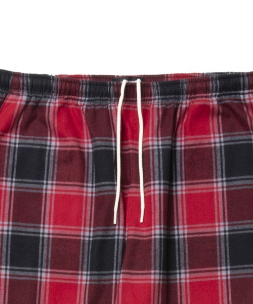 STYLISE（スタイライズ）の「【ROTTWEILER / ロットワイラー】R9 NEL CHECK PANTS / レッド [RW25S0312]（その他パンツ・メンズ・レッド・L/M）」の2枚目の写真
