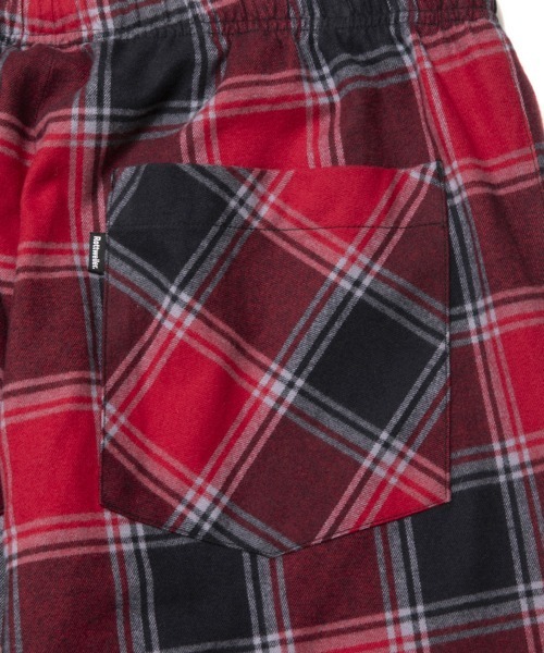 STYLISE（スタイライズ）の「【ROTTWEILER / ロットワイラー】R9 NEL CHECK PANTS / レッド [RW25S0312]（その他パンツ・メンズ・レッド・L/M）」の3枚目の写真