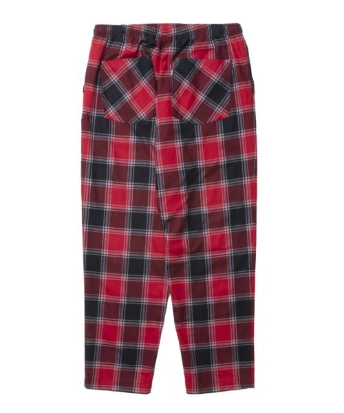 STYLISE（スタイライズ）の「【ROTTWEILER / ロットワイラー】R9 NEL CHECK PANTS / レッド [RW25S0312]（その他パンツ・メンズ・レッド・L/M）」の4枚目の写真