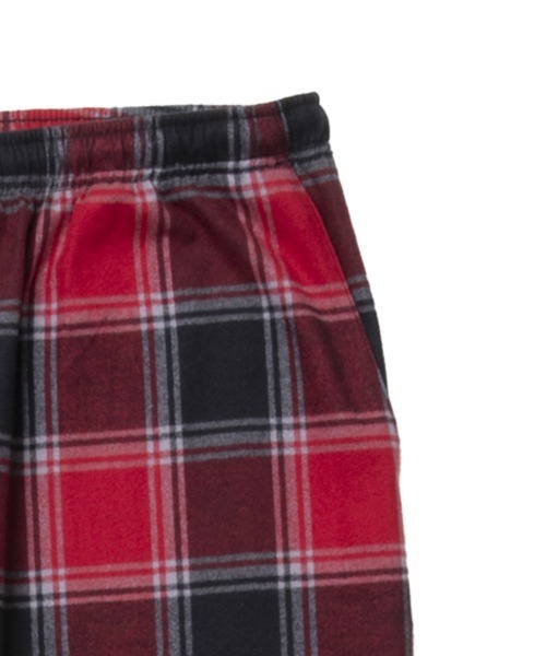 STYLISE（スタイライズ）の「【ROTTWEILER / ロットワイラー】R9 NEL CHECK PANTS / レッド [RW25S0312]（その他パンツ・メンズ・レッド・L/M）」の5枚目の写真