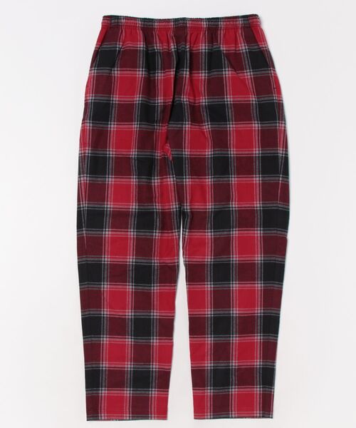 STYLISE（スタイライズ）の「【ROTTWEILER / ロットワイラー】R9 NEL CHECK PANTS / レッド [RW25S0312]（その他パンツ・メンズ・レッド・L/M）」の7枚目の写真