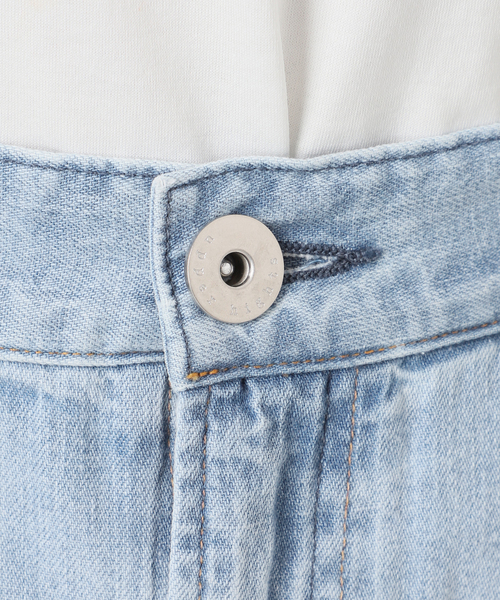 Spick & Span(スピックアンドスパン)の「《WEB限定追加》upper hights/アッパーハイツ 別注LAZY SKIRT(デニムスカート・レディース・ブルー/ホワイト・25/24)」の9枚目の写真