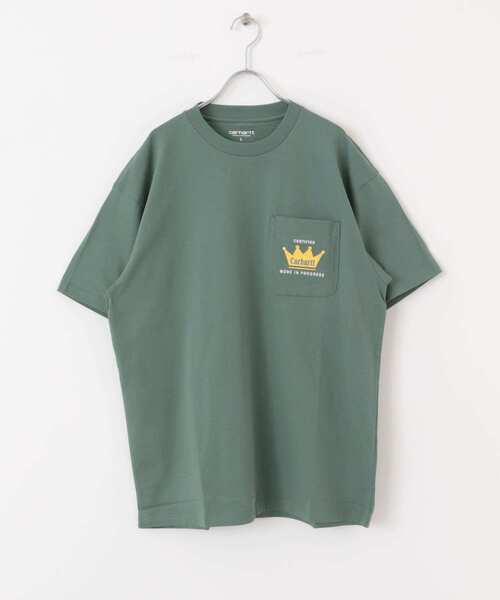 Tシャツ・カットソー Carhartt Wip T-Shirt Con Tasca carhartt SHORT-SLEEVE CROWN POCKET T-SHIRTS（Tシャツ
