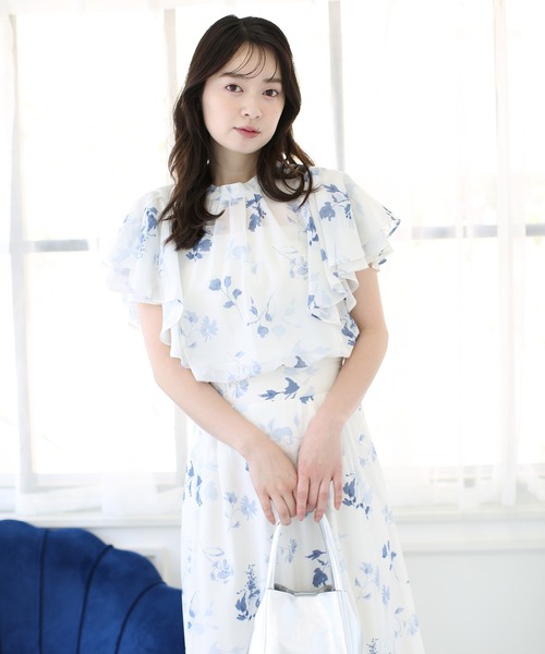 【新品】BLUE FRONCE 花柄 フリルリバティ サイズ40 楽天市場】リバティ LIBERTY フレアスカート 日本製 花柄