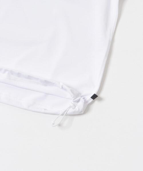 ダイワピア39 W’s TECH DRAWSTRING S/S TEE 白 DAIWA PIER39 / ダイワ ピア39】Ws TECH DRAWSTRING S/S TEE（T