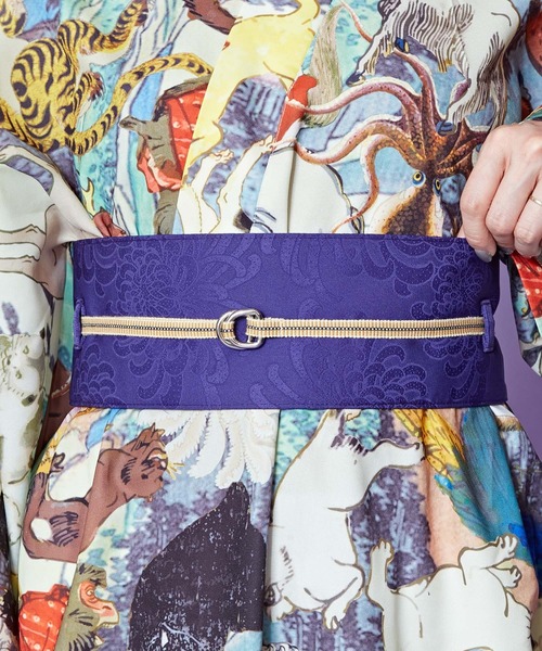 カヤ（カヤ）の「【カヤ】真田紐 帯留めベルト（ベルト・レディース・ブルー/ネイビー/キナリ/レッド/グリーン・FREE）」の8枚目の写真