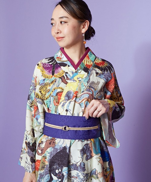 カヤ（カヤ）の「【カヤ】真田紐 帯留めベルト（ベルト・レディース・ブルー/ネイビー/キナリ/レッド/グリーン・FREE）」の9枚目の写真