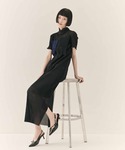 kotohayokozawa（コトハヨコザワ）の「Shrink short sleeve dress
