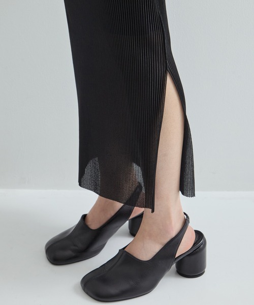 kotohayokozawa（コトハヨコザワ）の「【kotohayokozawa/コトハヨコザワ】《STUDIOUS別注》SHEER LAYERED SHORT SLEEVE HIGH NECK  DRESS/シアーレイヤードショートスリーブハイネックドレス（ワンピース・レディース・ブラック/ブルー・S/M）」の13枚目の写真