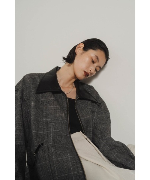 custom leather military jacket(unisex)（その他アウター