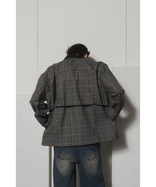 Knuth Marf(クヌースマーフ)の「custom leather military jacket(unisex)(その他アウター・レディース・ネイビー/その他・FREE)」の11枚目の写真