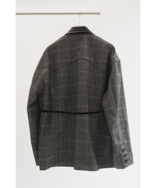 Knuth Marf(クヌースマーフ)の「custom leather military jacket(unisex)(その他アウター・レディース・ネイビー/その他・FREE)」の15枚目の写真