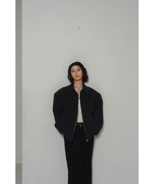 custom leather military jacket(unisex)（その他アウター