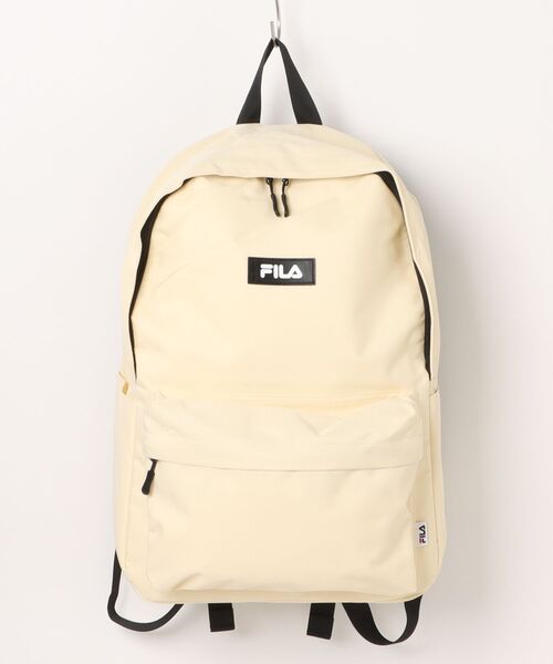 FILA（フィラ）の「【FILA】スタンダードデイパック（バックパック/リュック・レディース・ブラック系その他/アイボリー/ブラック・FREE）」の13枚目の写真