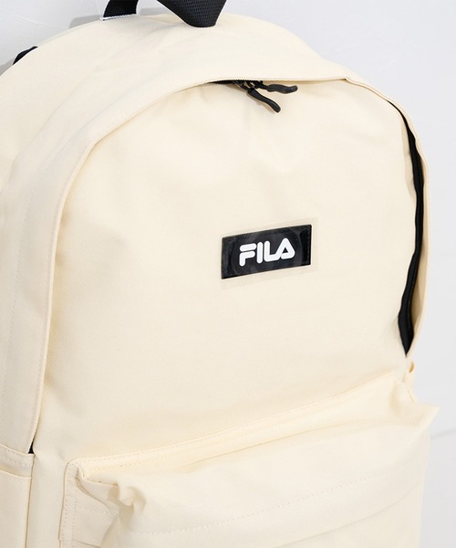 FILA（フィラ）の「【FILA】スタンダードデイパック（バックパック/リュック・レディース・ブラック系その他/アイボリー/ブラック・FREE）」の9枚目の写真