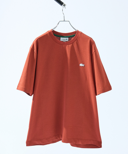 LACOSTE(ラコステ)の「【LACOSTE / ラコステ】バックプリントベーシックTシャツ(Tシャツ/カットソー・メンズ・ブラック/ホワイト/ブラウン・L/M)」の1枚目の写真