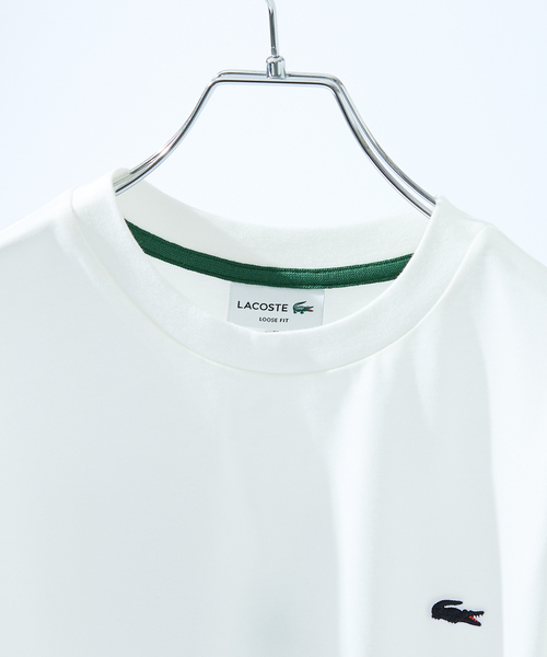 LACOSTE(ラコステ)の「【LACOSTE / ラコステ】バックプリントベーシックTシャツ(Tシャツ/カットソー・メンズ・ブラック/ホワイト/ブラウン・L/M)」の5枚目の写真