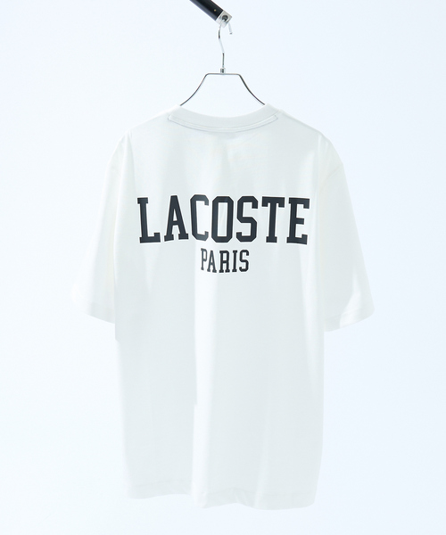 LACOSTE(ラコステ)の「【LACOSTE / ラコステ】バックプリントベーシックTシャツ(Tシャツ/カットソー・メンズ・ブラック/ホワイト/ブラウン・L/M)」の8枚目の写真