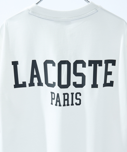 LACOSTE(ラコステ)の「【LACOSTE / ラコステ】バックプリントベーシックTシャツ(Tシャツ/カットソー・メンズ・ブラック/ホワイト/ブラウン・L/M)」の9枚目の写真