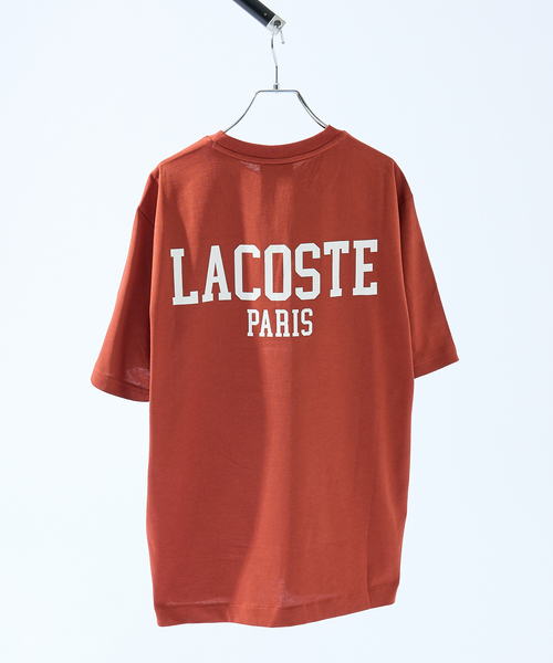 LACOSTE(ラコステ)の「【LACOSTE / ラコステ】バックプリントベーシックTシャツ(Tシャツ/カットソー・メンズ・ブラック/ホワイト/ブラウン・L/M)」の12枚目の写真