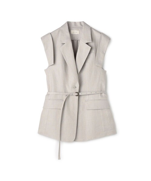 DES PRES ヘンプツイル ジレ TOMORROWLAND｜ヘンプツイル ジレ | Rakuten Fashion(楽天