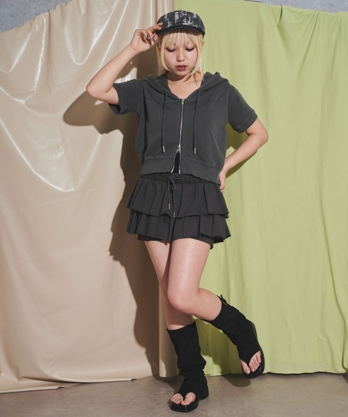 dispark（ディスパーク）の「DISPARK/グラフィックWジップパーカー（パーカー・レディース・スミクロ・FREE）」の12枚目の写真