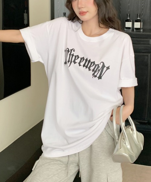 楽天市場】【送料無料】パールロゴデザインTシャツ[510736
