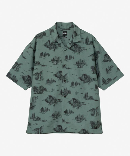 美品THE NORTH FACE アロハシャツ　L tnf-nh8sl02.jpg