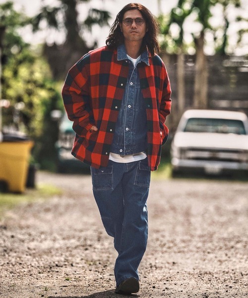WONDER WALL MOTEL(ワンダーウォールモーテル)の「mj10798- DENIM JACKET(Gジャン) デニムジャケット(デニムジャケット・メンズ・ライトインディゴブルー/インディゴブルー・S/M/L/XL)」の5枚目の写真