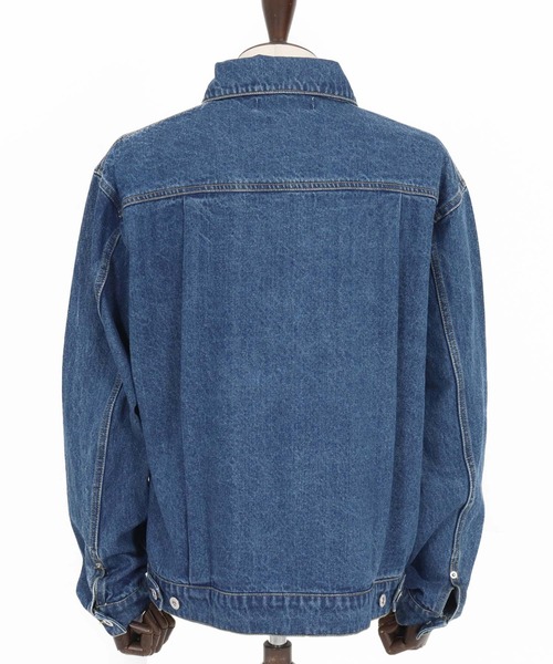 WONDER WALL MOTEL(ワンダーウォールモーテル)の「mj10798- DENIM JACKET(Gジャン) デニムジャケット(デニムジャケット・メンズ・ライトインディゴブルー/インディゴブルー・S/M/L/XL)」の17枚目の写真