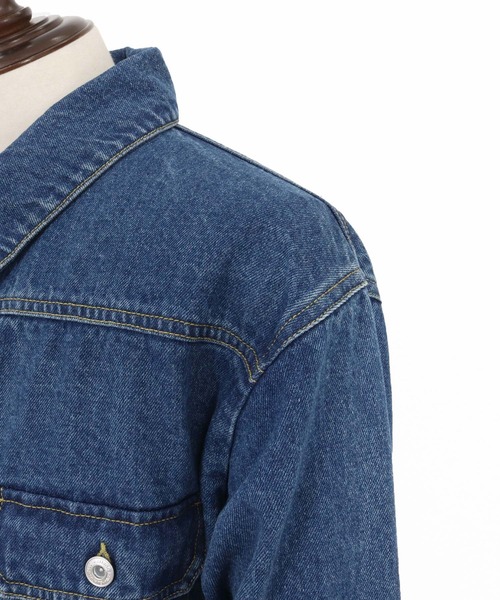 WONDER WALL MOTEL(ワンダーウォールモーテル)の「mj10798- DENIM JACKET(Gジャン) デニムジャケット(デニムジャケット・メンズ・ライトインディゴブルー/インディゴブルー・S/M/L/XL)」の20枚目の写真