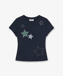 CHECK STAR TEE