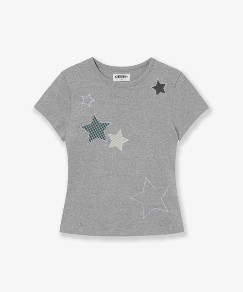 Tシャツ・カットソー [AEAE] CHECK STAR TEE WHITE MUSINSA | AEAE CHECK STAR TEE [WHITE]