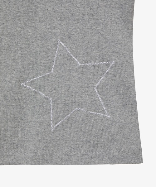 CHECK STAR TEE（Tシャツ/カットソー）｜aeae（エーイーエーイー