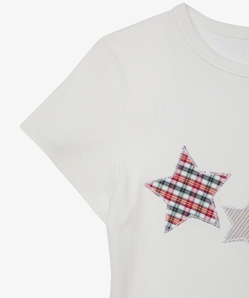 【新品未使用】aeae CHECK STAR Tシャツ（ZOZOTOWN限定色） CHECK STAR TEE（Tシャツ/カットソー）｜aeae（エーイーエーイー