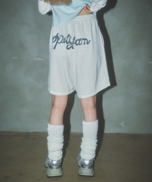 BARBARRIAN ボーダーハーフパンツ　スウェット　Mメンズ 白系 Barbarian ポロシャツ 「BARBARRIAN / バーバリアン」LIGHT