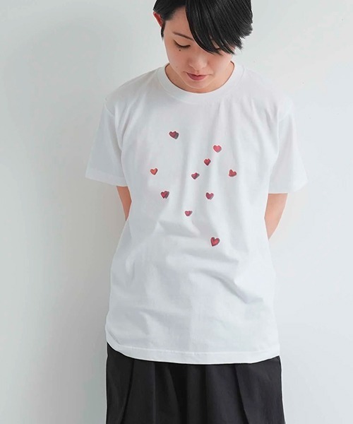 セール】Tシャツ Heart 外山夏緒（Tシャツ/カットソー）｜DO