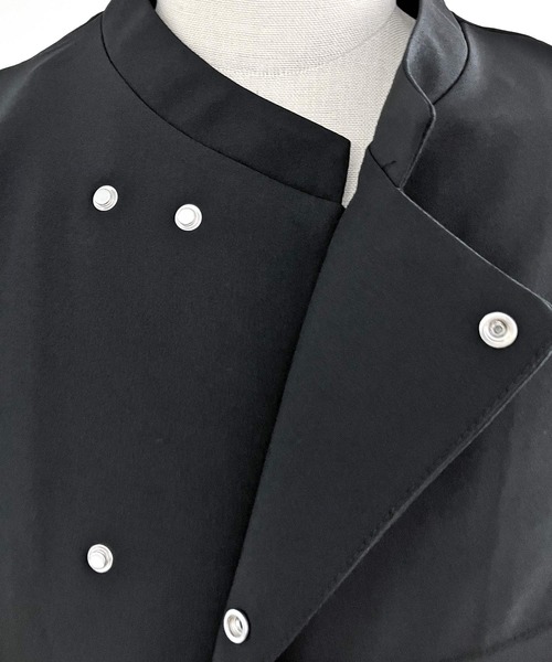 JOHNNY WOLF（ジョニーウルフ）の「RIGEL アシンメトリーフロント ルーズ ジャケット（テーラードジャケット・メンズ・ブラック・L/M/S）」の11枚目の写真