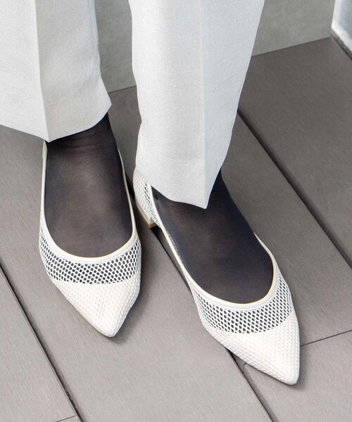 green label relaxing(グリーンレーベルリラクシング)の「<MAEE>コンプレッション ソックス(シアー)/ 着圧ソックス / 靴下(ソックス/靴下・レディース・ホワイト/ブラック/ワイン/ダークグレー・FREE)」の9枚目の写真