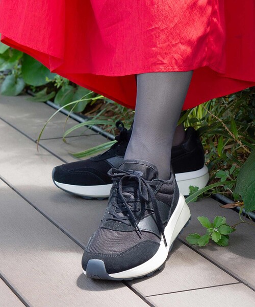 green label relaxing(グリーンレーベルリラクシング)の「<MAEE>コンプレッション ソックス(シアー)/ 着圧ソックス / 靴下(ソックス/靴下・レディース・ホワイト/ブラック/ワイン/ダークグレー・FREE)」の14枚目の写真