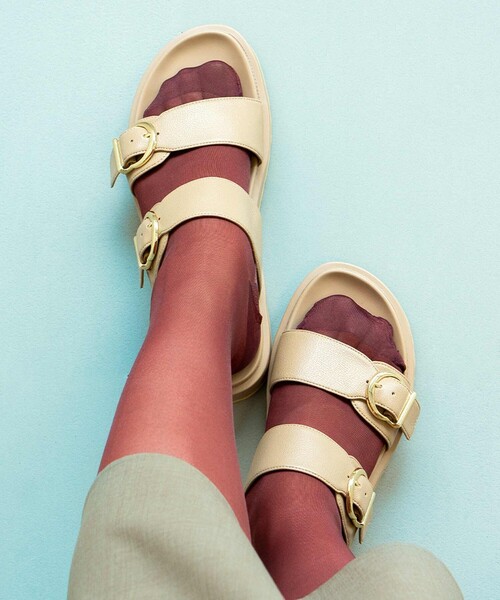 green label relaxing(グリーンレーベルリラクシング)の「<MAEE>コンプレッション ソックス(シアー)/ 着圧ソックス / 靴下(ソックス/靴下・レディース・ホワイト/ブラック/ワイン/ダークグレー・FREE)」の16枚目の写真