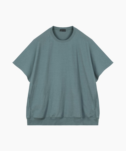 LAD MUSICIAN（ラッドミュージシャン）の「T-CLOTH SLEEVELESS PULLOVER（Tシャツ/カットソー・メンズ・ブルー系/ブラック・FREE）」の2枚目の写真