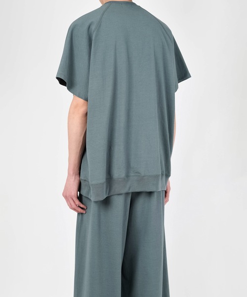 LAD MUSICIAN（ラッドミュージシャン）の「T-CLOTH SLEEVELESS PULLOVER（Tシャツ/カットソー・メンズ・ブルー系/ブラック・FREE）」の11枚目の写真
