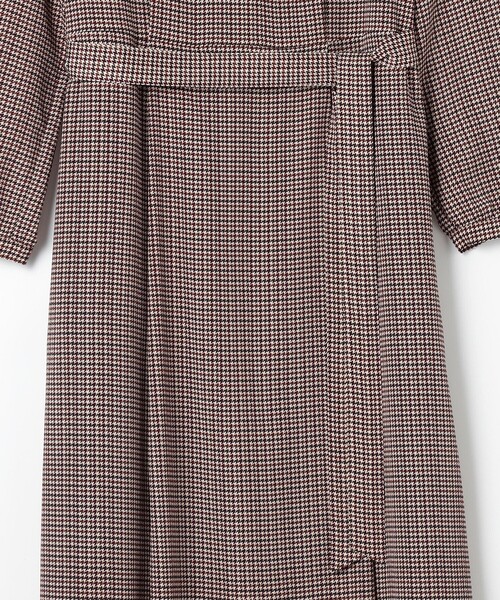 J.PRESS Ladies(J.プレス レディス)の「デシンハウンドトゥースプリント ワンピース(ワンピース・レディース・ネイビー系3/ブラウン系3・XS)」の15枚目の写真