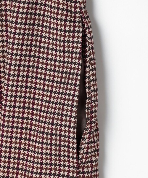 J.PRESS Ladies(J.プレス レディス)の「デシンハウンドトゥースプリント ワンピース(ワンピース・レディース・ネイビー系3/ブラウン系3・XS)」の16枚目の写真