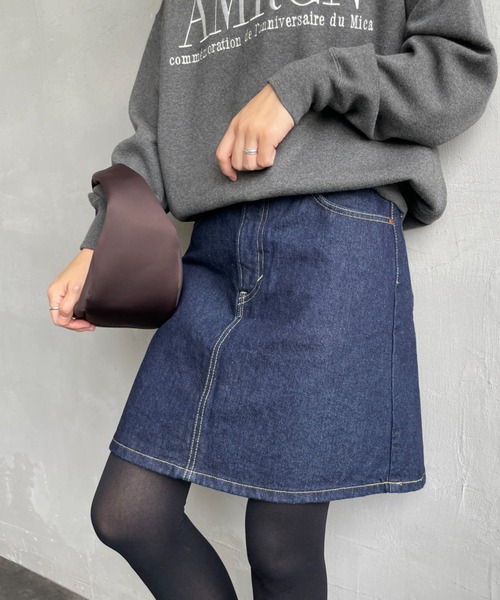 Lee（リー）の「[LEE/リー] スタンダード ワードローブ デニムミニ