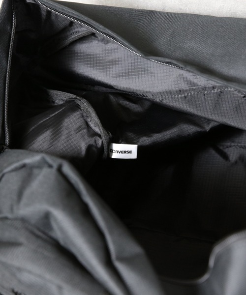 CONVERSE（コンバース）の「CONVERSE ビッグボストンバッグ（ボストンバッグ・メンズ・ホワイト/ブラック/ラベンダー・FREE）」の11枚目の写真