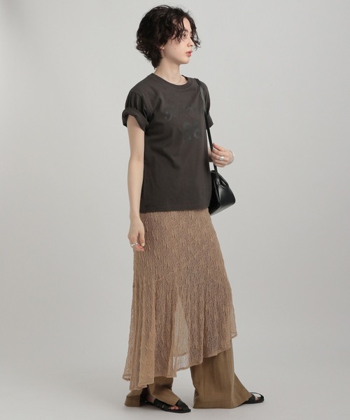 GEORGE'S（ジョージズ）の「サイドスリットパンツ（その他パンツ・レディース・ベージュ/ブラウン/ブラック・SMALL/MEDIUM）」の17枚目の写真