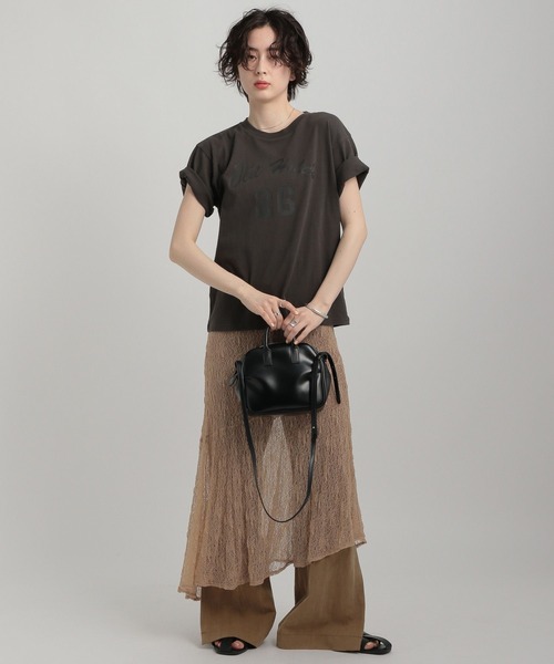 GEORGE'S（ジョージズ）の「サイドスリットパンツ（その他パンツ・レディース・ベージュ/ブラウン/ブラック・SMALL/MEDIUM）」の18枚目の写真